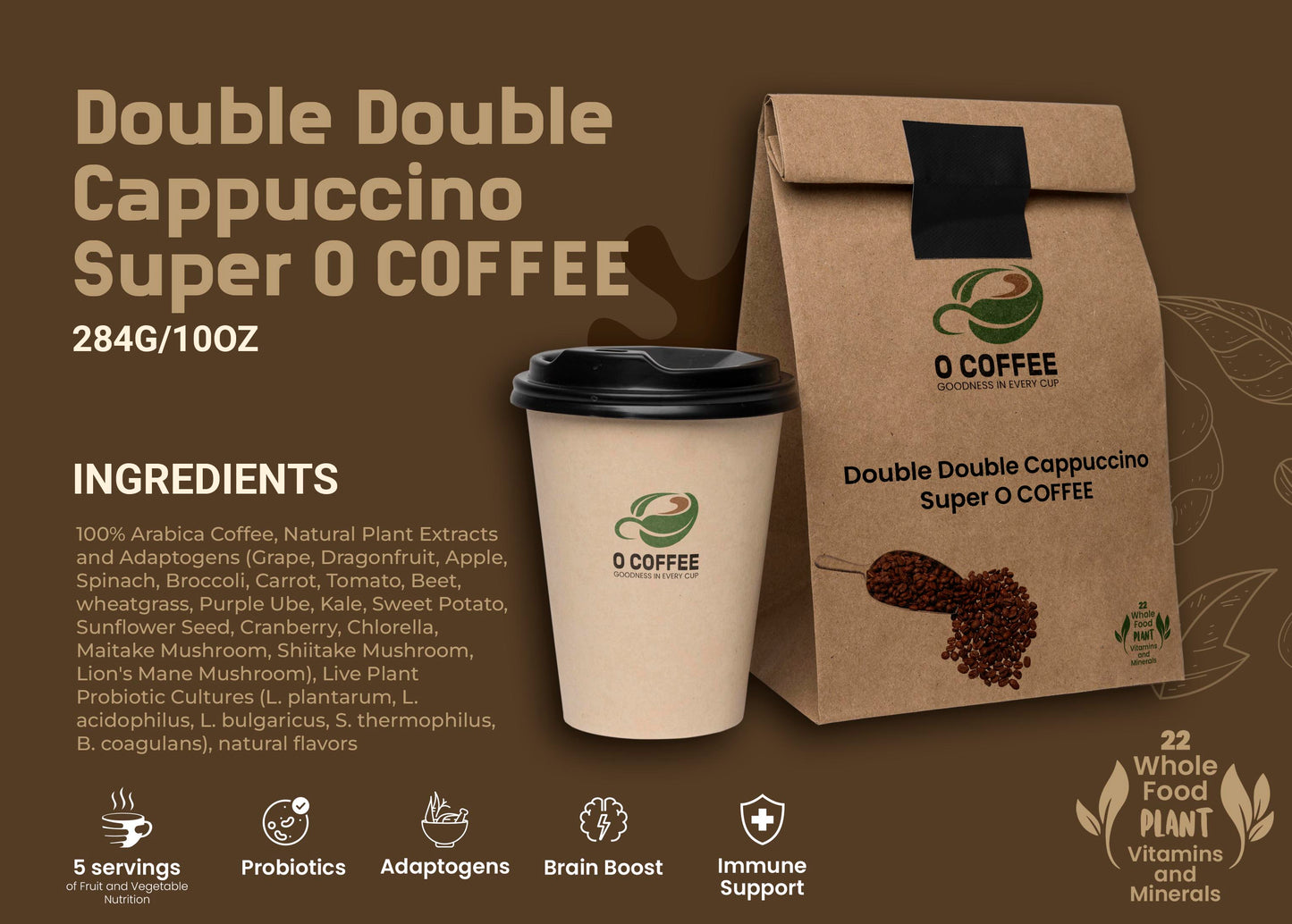 Double Double Cappuccino Super O COFFEE