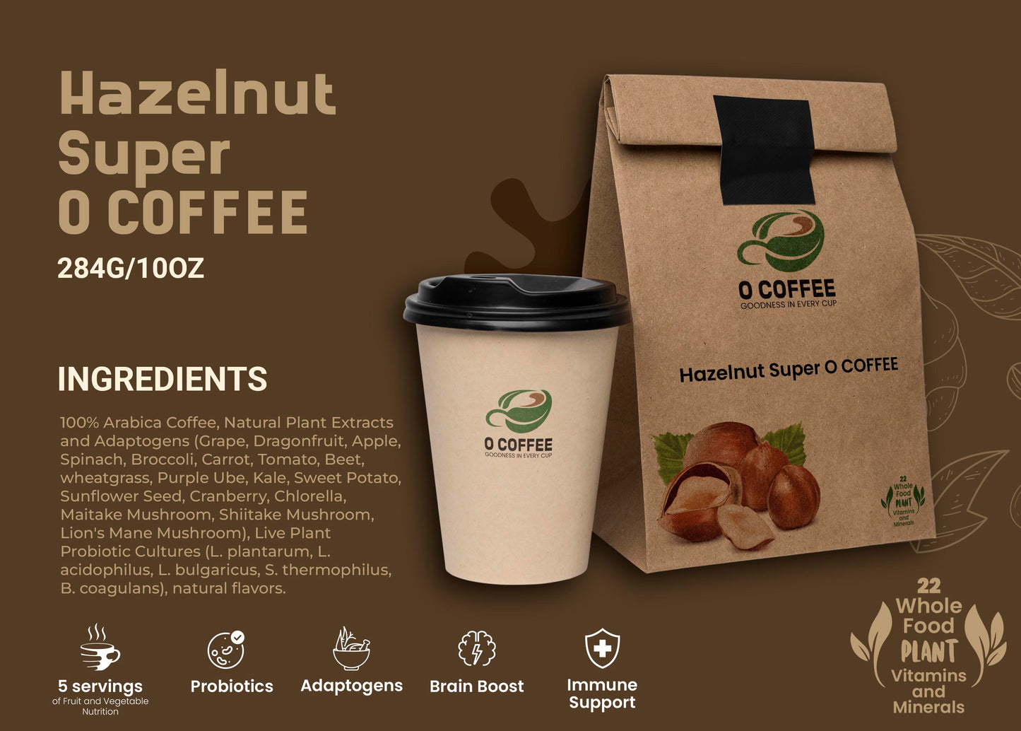 Hazelnut Super O COFFEE