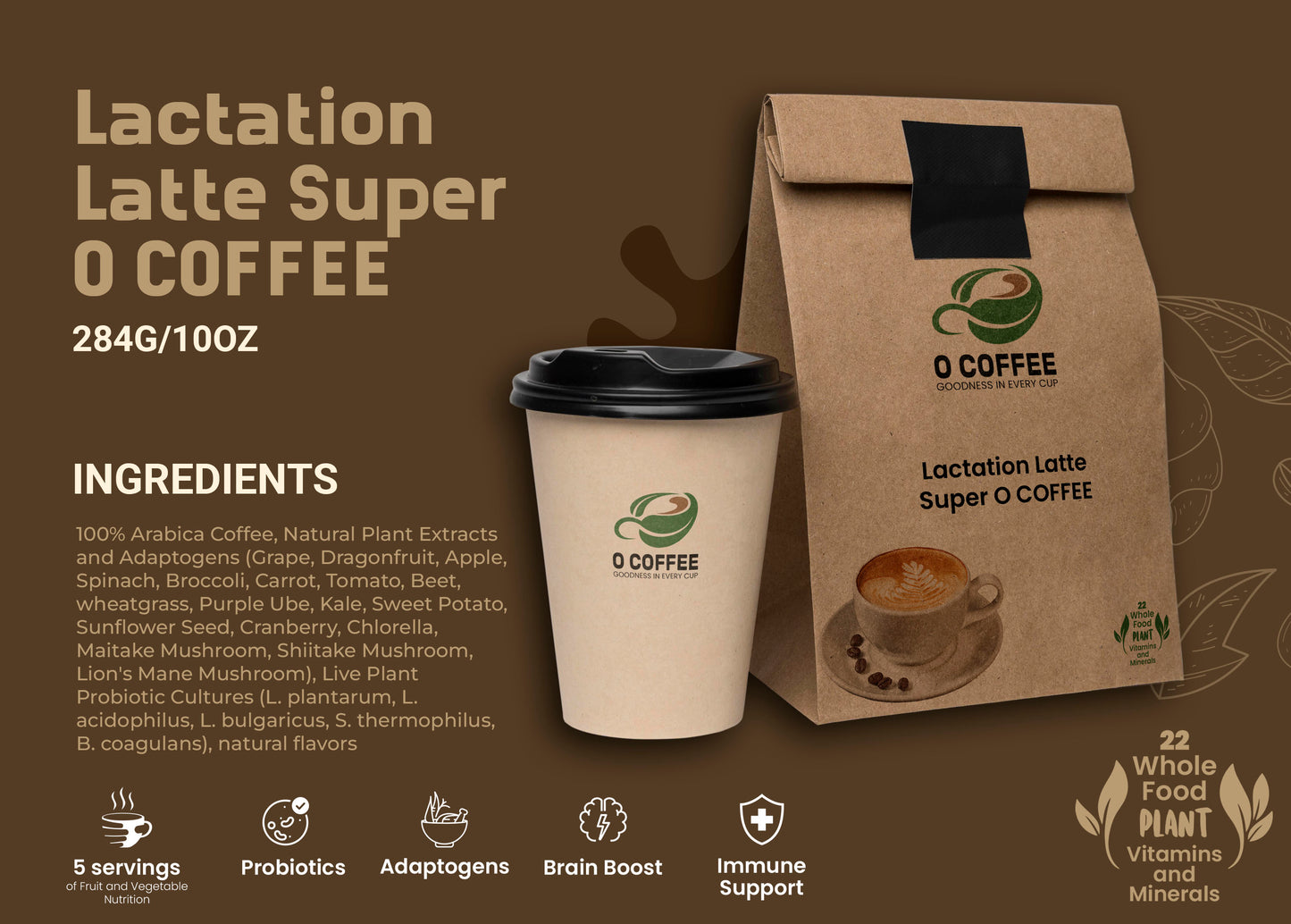 Lactation Latte Super O COFFEE