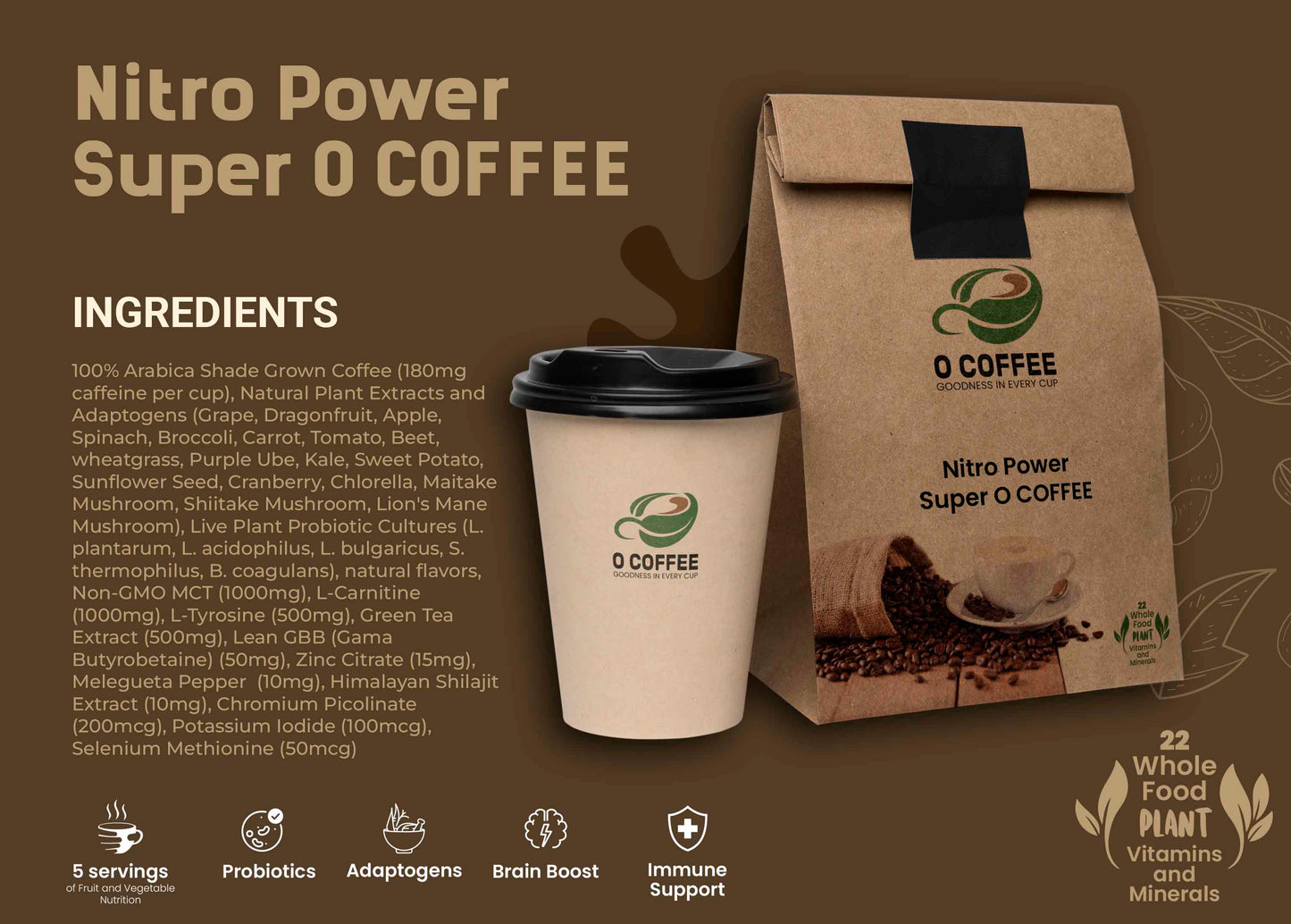 Nitro Power Super O COFFEE